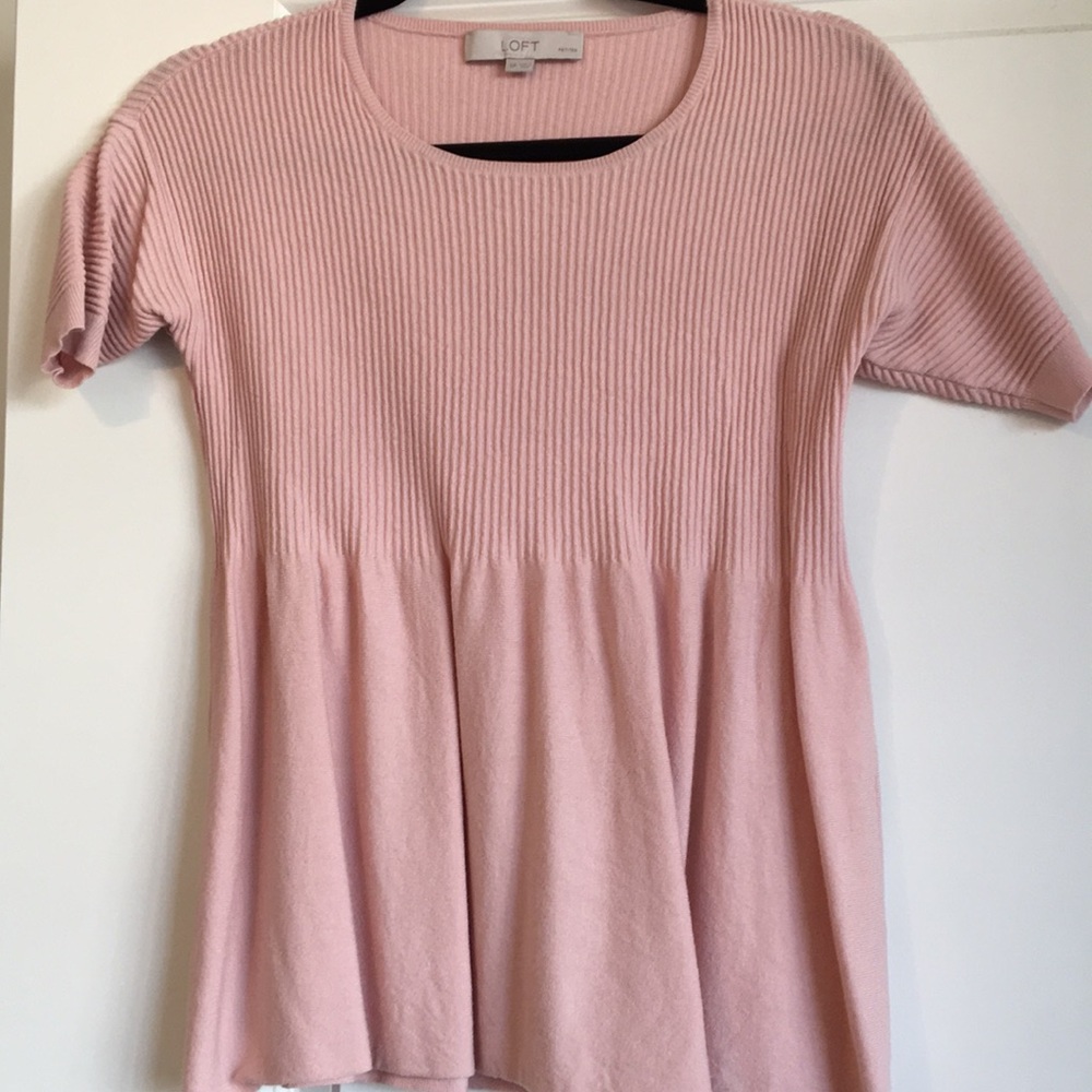 🎀LOFT Pink Blouse